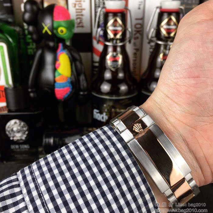 ROLEX勞力士 全自動機械 精鋼錶帶 男士腕表  wssb3571